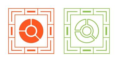 Pie Graph Vector Icon