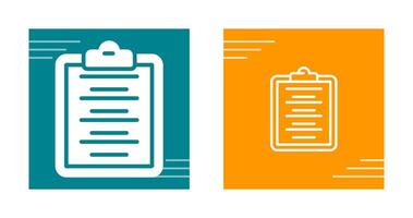 Writing Pad Vector Icon