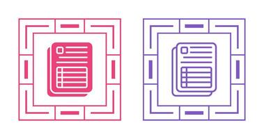 Spreadsheet Vector Icon