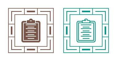 Writing Pad Vector Icon