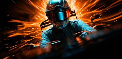 AI generated formula one in hd wallpaper and pattern photo