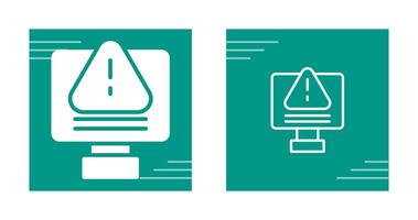 IT System Failure Vector Icon
