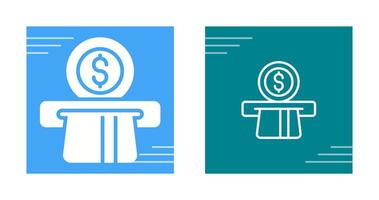 Automated Teller Machine Vector Icon