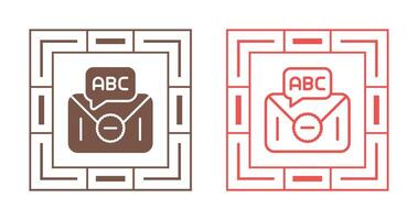 Text Message Vector Icon