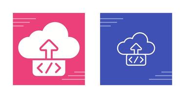 Cloud Deployment Vector Icon