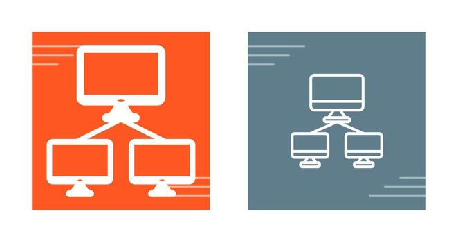 Network Monitoring Vector Icon
