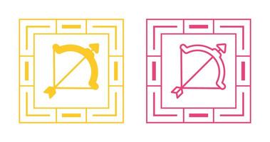Bow and arrow Vector Icon