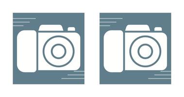 icono de vector de cámara dslr