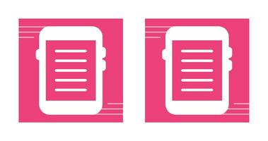 E-reader Vector Icon