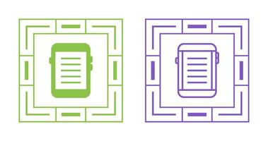 E-reader Vector Icon