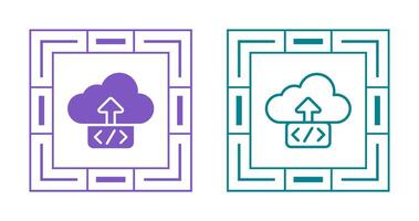 Cloud Deployment Vector Icon