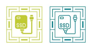 External SSD Vector Icon