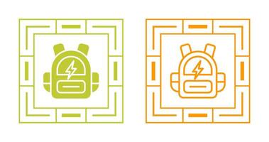 Smart Backpack Vector Icon