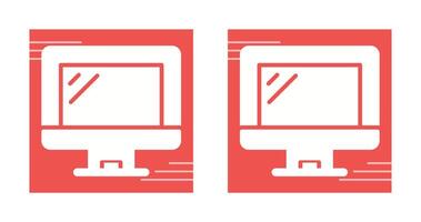 Computer Monitor Vector Icon