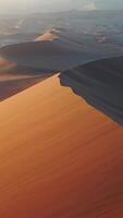 mooi woestijn duinen Aan zonsondergang dood vallei video