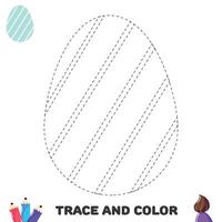 trace and color egg4 vector