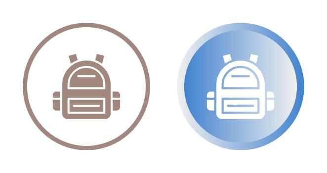 Backpack Vector Icon