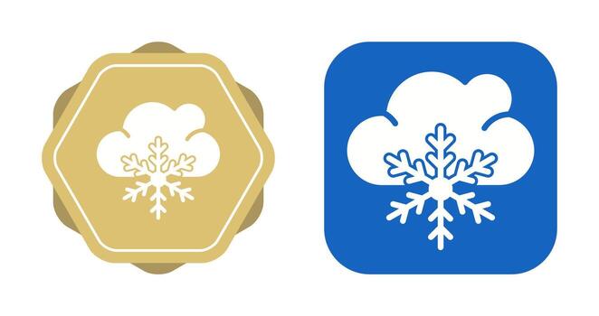 icono de vector de nube