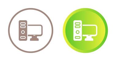 Computer Vector Icon