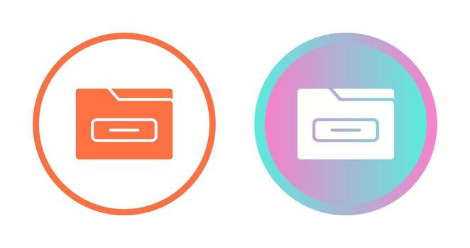 File Folder Vector Icon