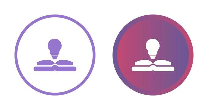icono de vector de conocimiento