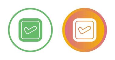 Checkbox Vector Icon