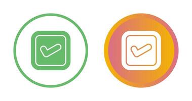 Checkbox Vector Icon