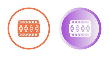 icono de vector de interruptor de transferencia