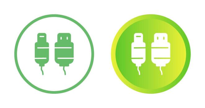 Usb Cable Vector Icon