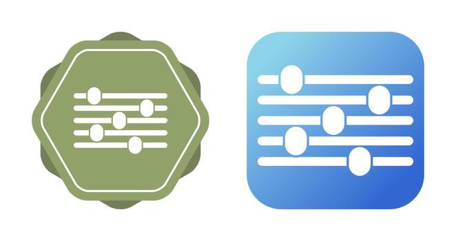 Equalization Vector Icon