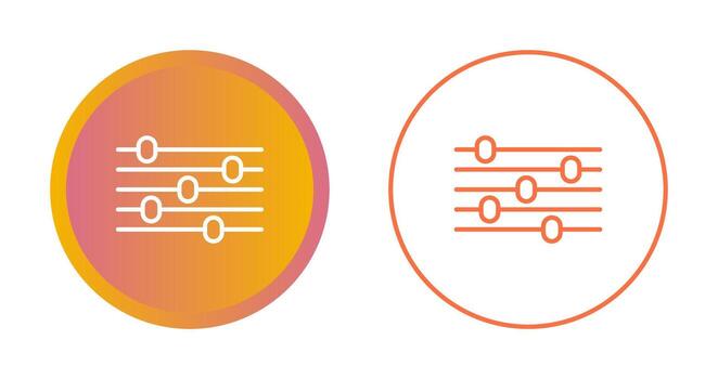 igualdad vector icono