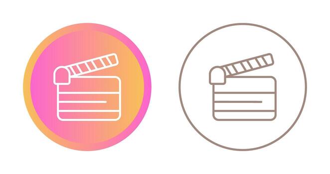 Clapperboard Vector Icon