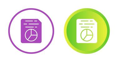 Document Insert Diagram Vector Icon