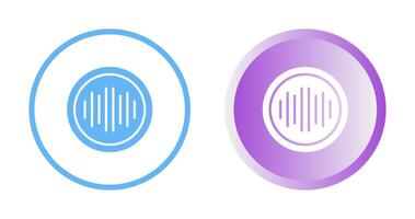 Audio Spectrum Vector Icon