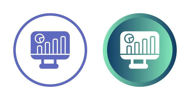 Data driven Design Vector Icon