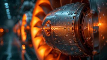 AI generated Precision Engineering.  The Heart of Modern Machinery photo