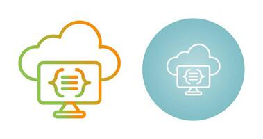 Serverless Computing Vector Icon