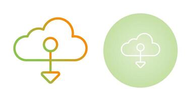 Cloud Native Vector Icon