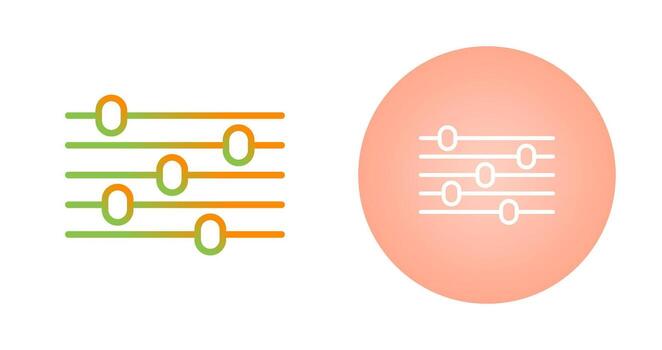 igualdad vector icono