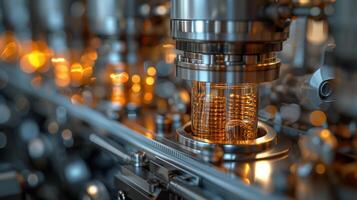 AI generated Precision Engineering.  The Heart of Modern Machinery photo