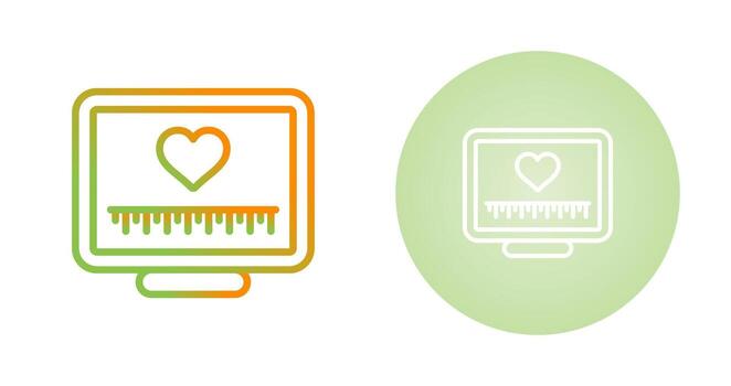 Desktop Computer Vector Icon