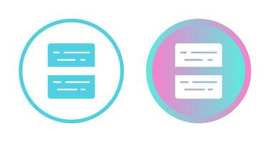 Document Split Vector Icon