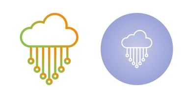 Cloud Integration Vector Icon