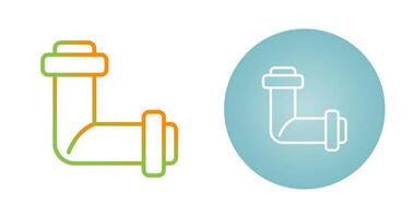 Conduit Coupling Vector Icon