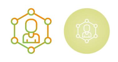 Network Segmentation Vector Icon