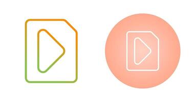 Video File Vector Icon