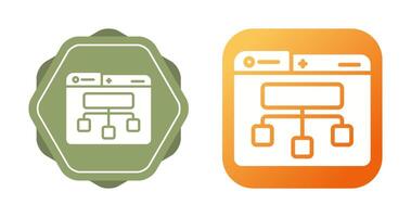 Site Map Vector Icon