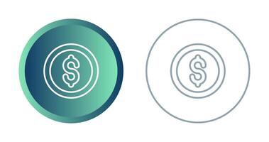 Usd Circle Vector Icon