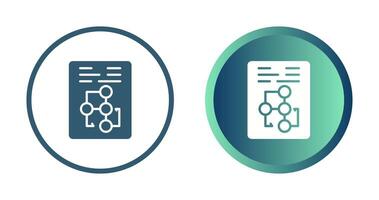 Document Workflow Vector Icon