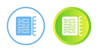 Document Indexing Vector Icon